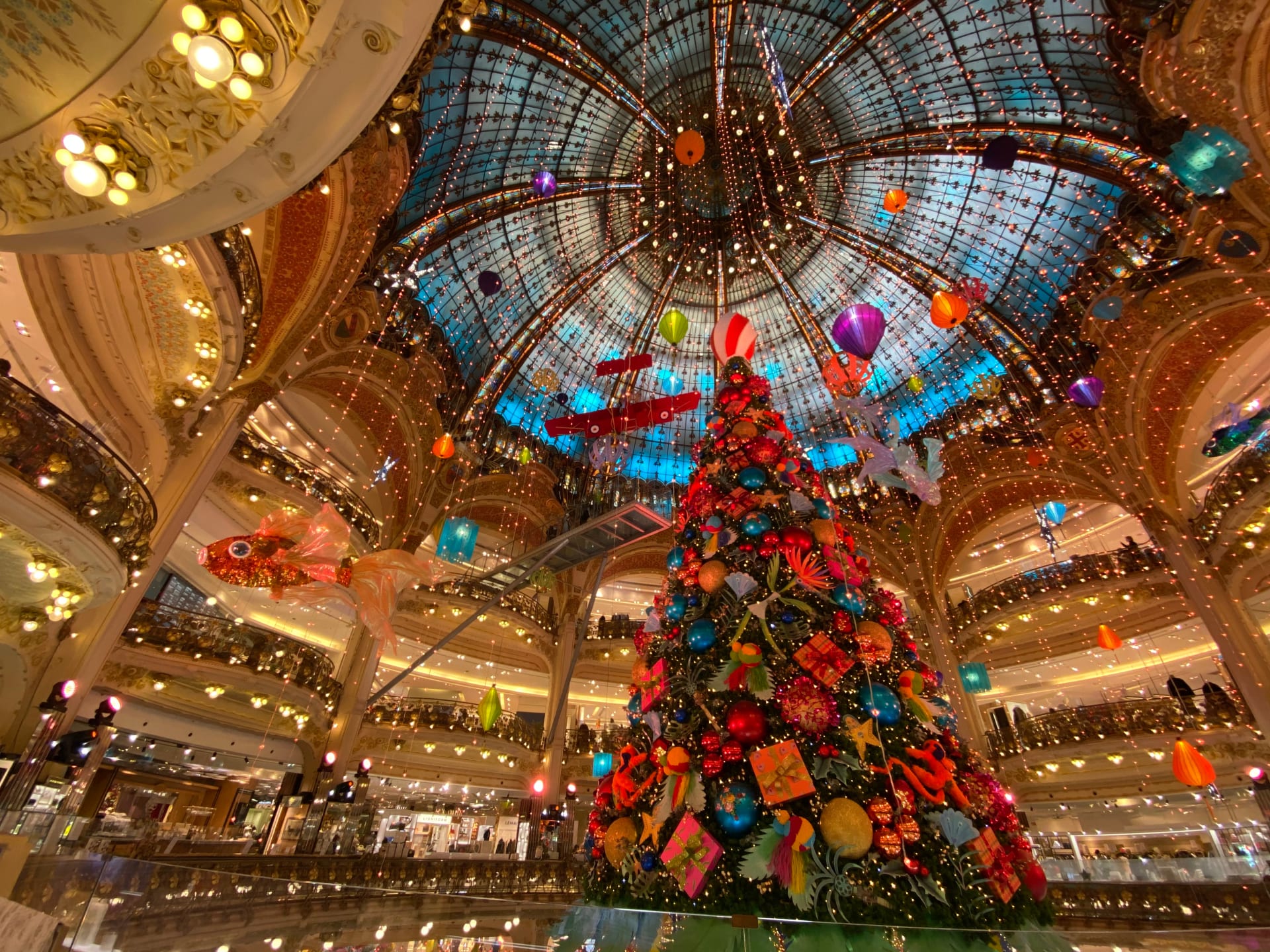 Galeries Lafayette em Paris
