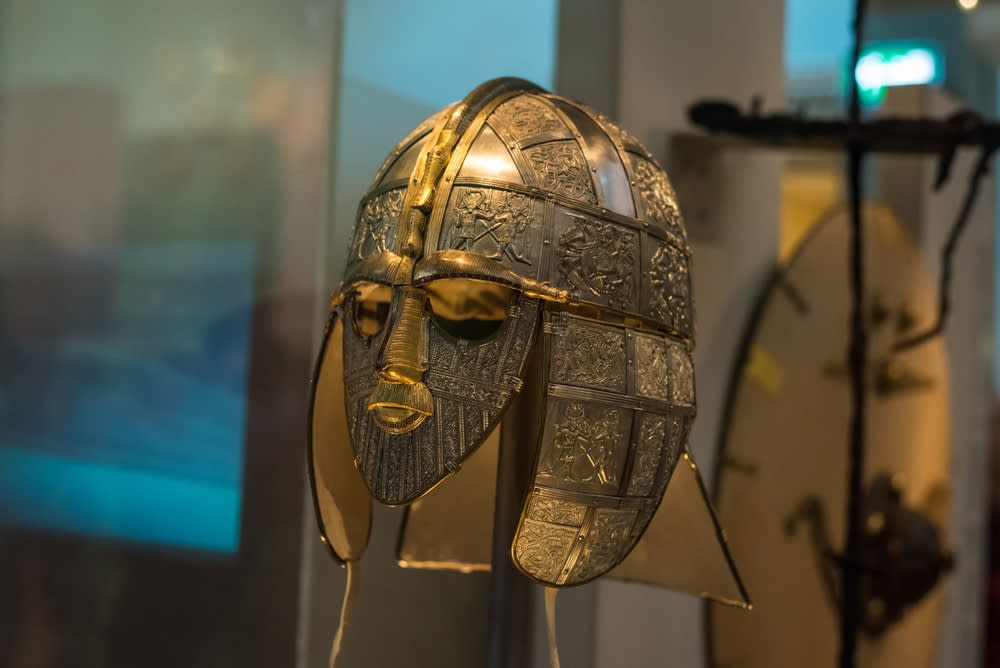 Sutton Hoo helmet at the British Museum