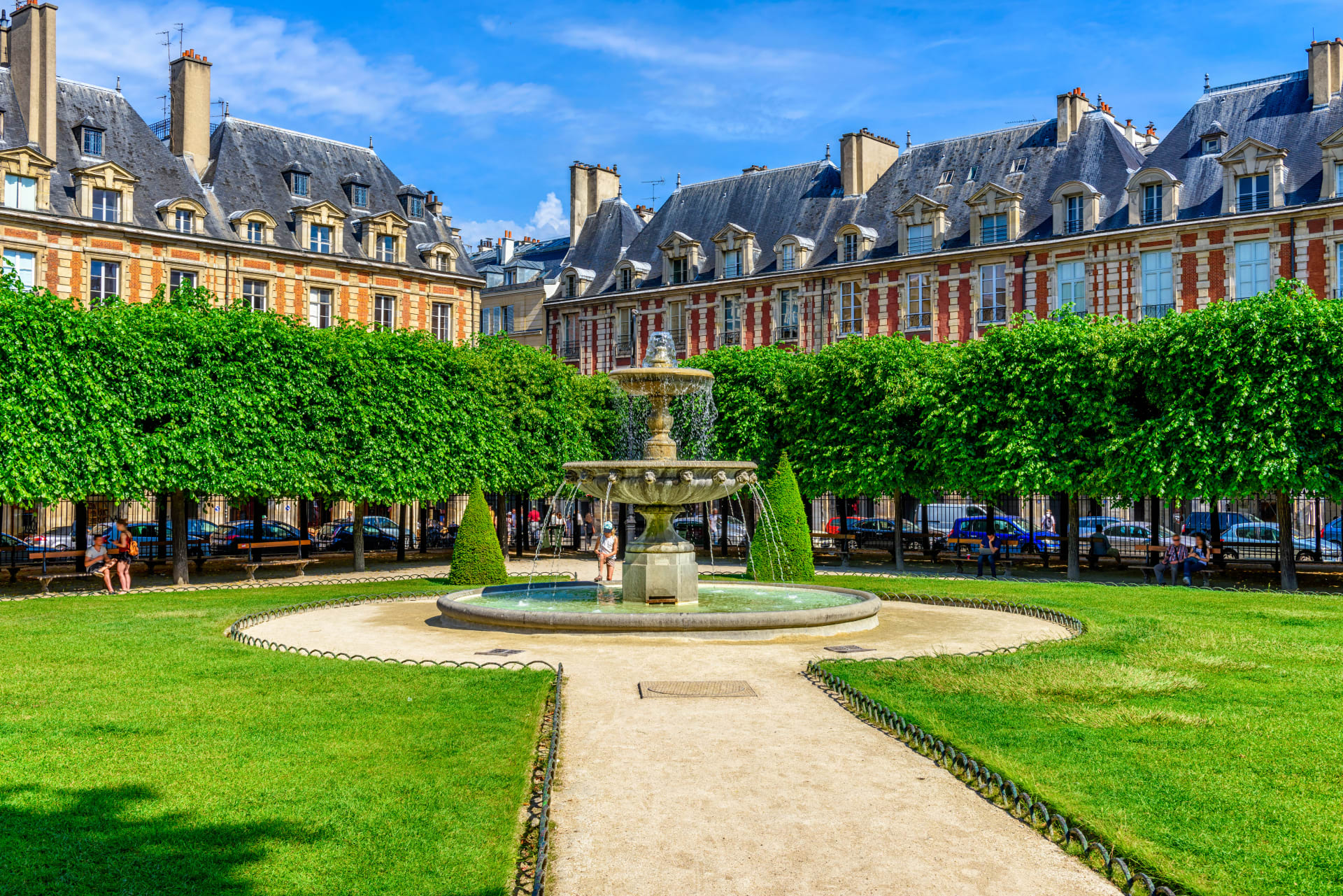 Place des Vosges no Marais