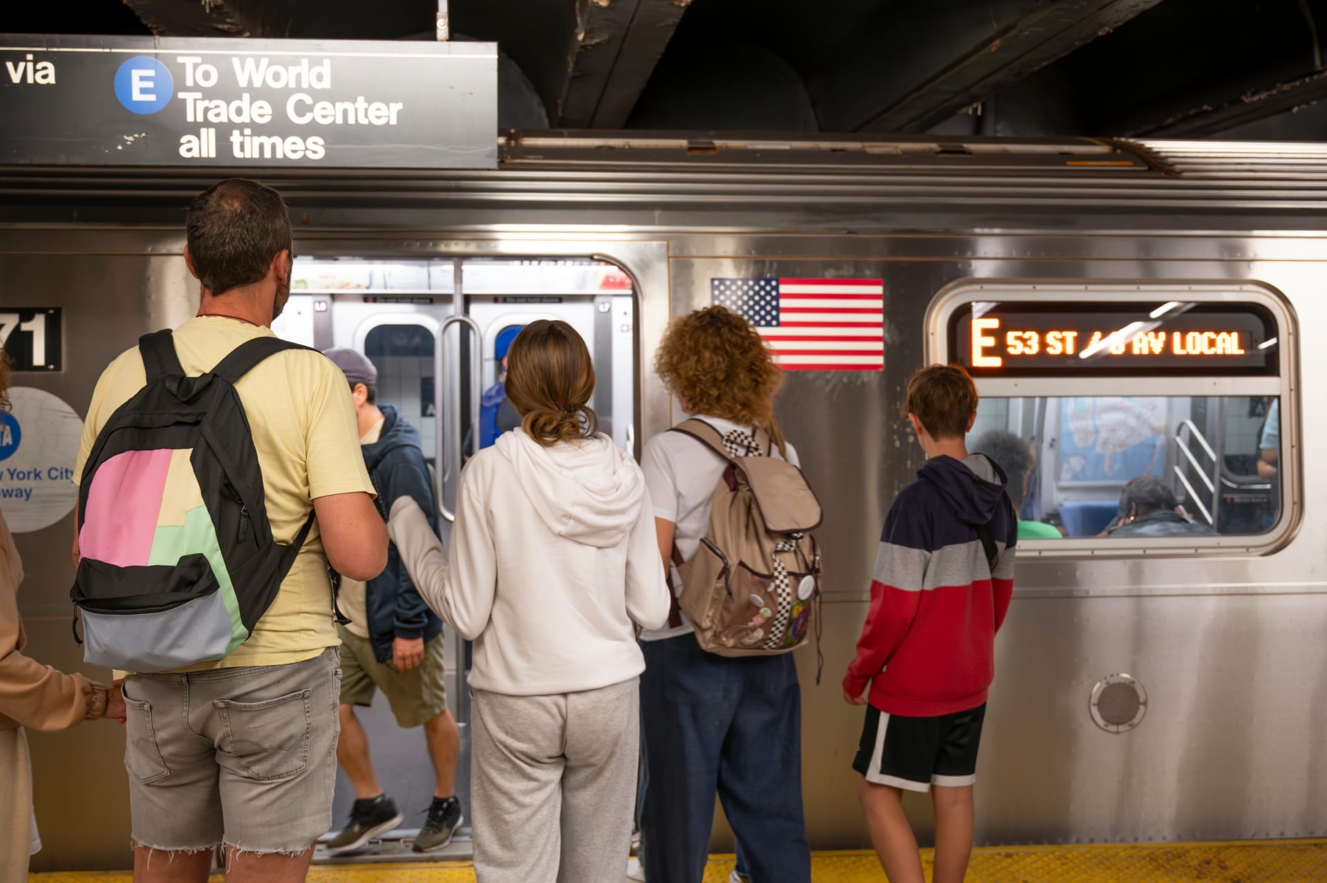 como nevagar no metrô de nova york