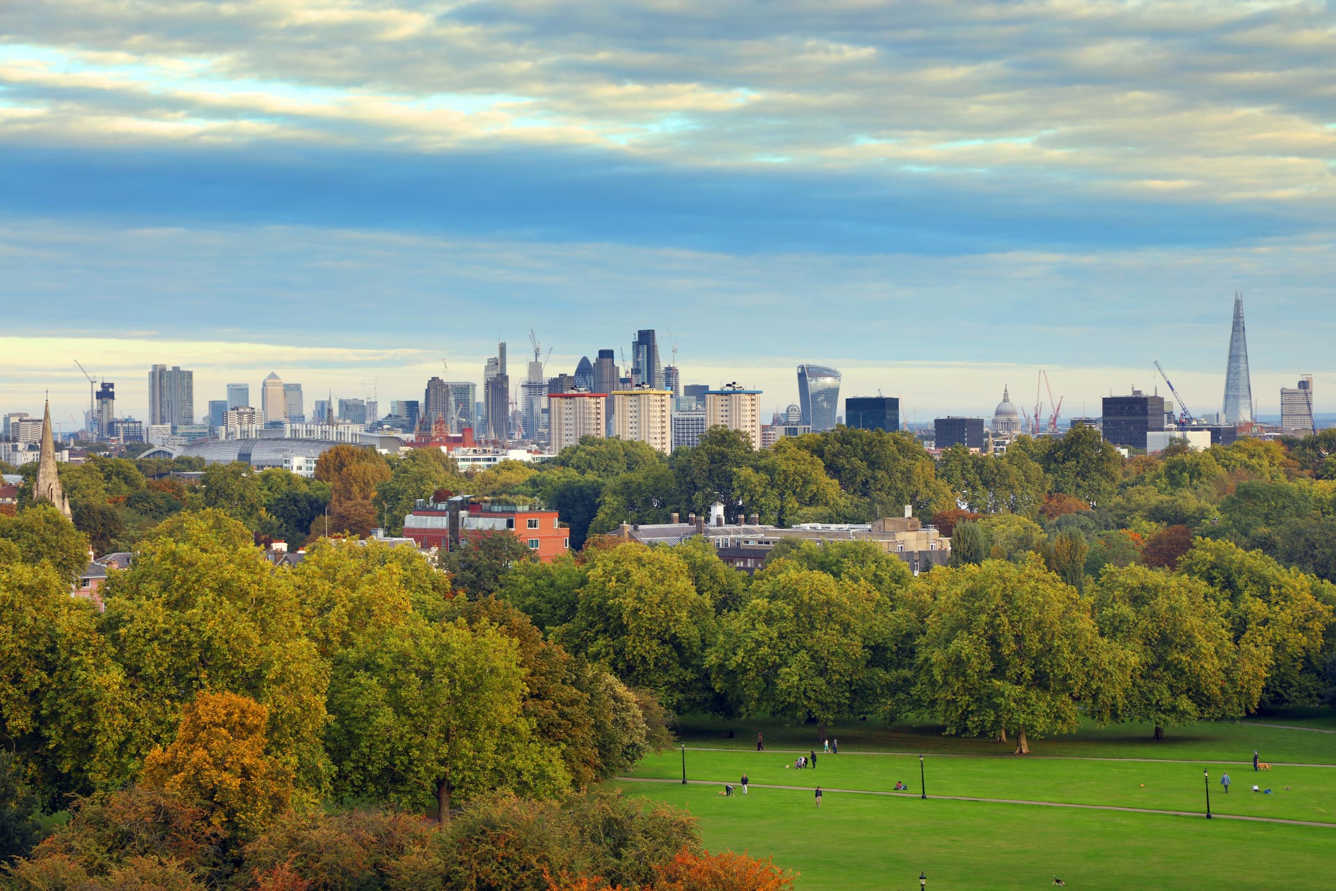 Primrose Hill manhãs em Londres