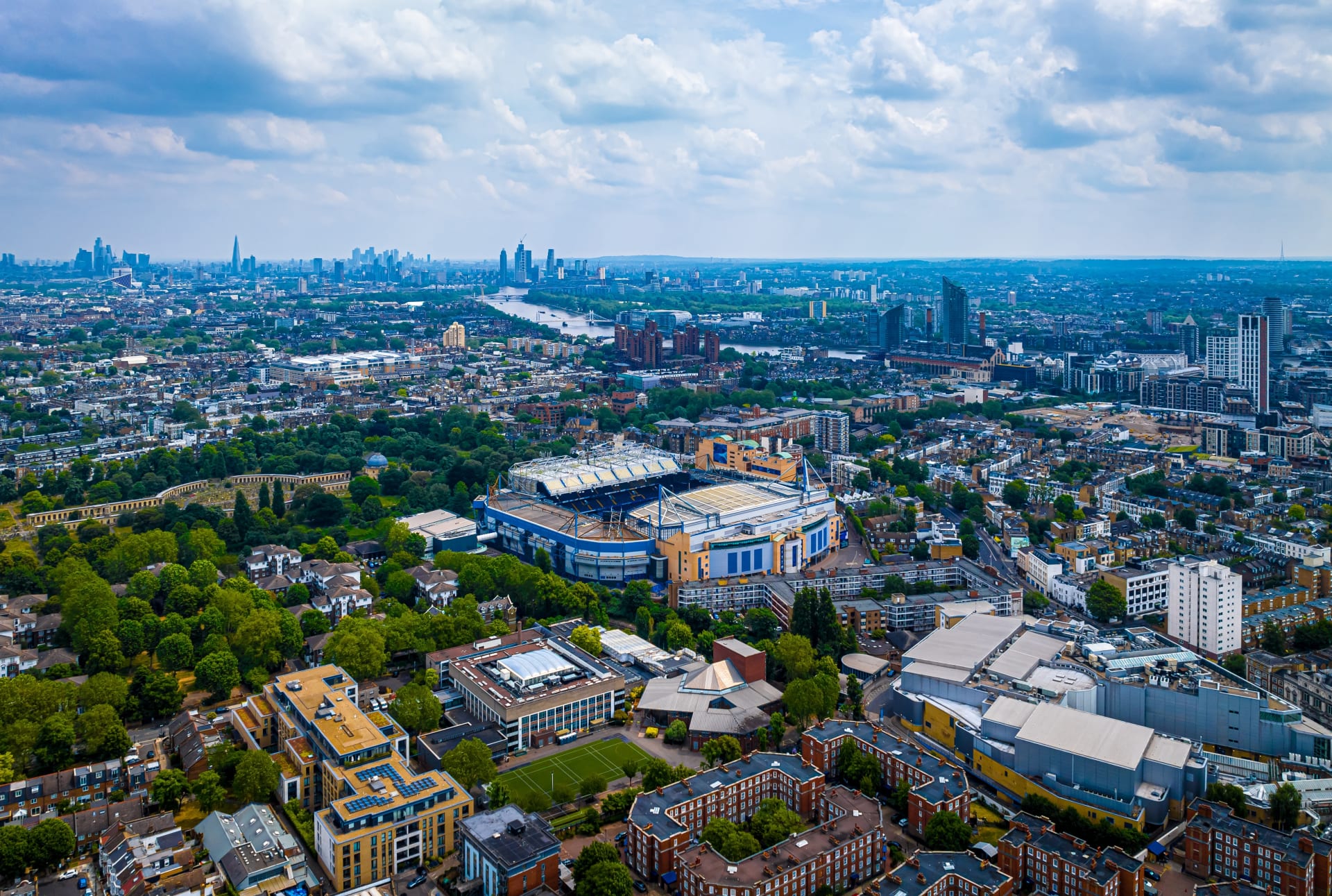 Chelsea FC's Stamford Bridge Stadium