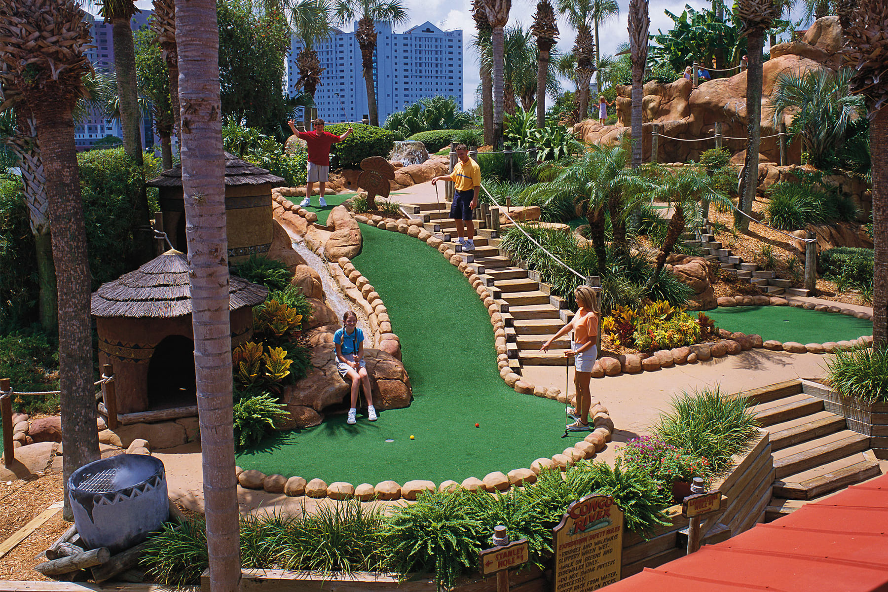 Congo River adventure golf