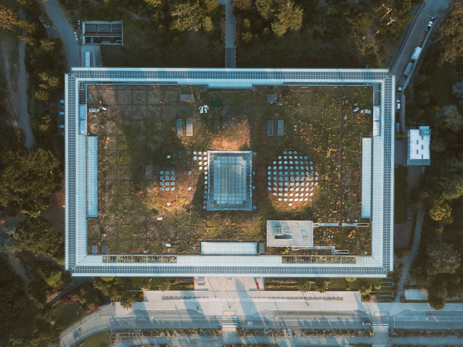 academy-sciences-golden-gate-park-aerial