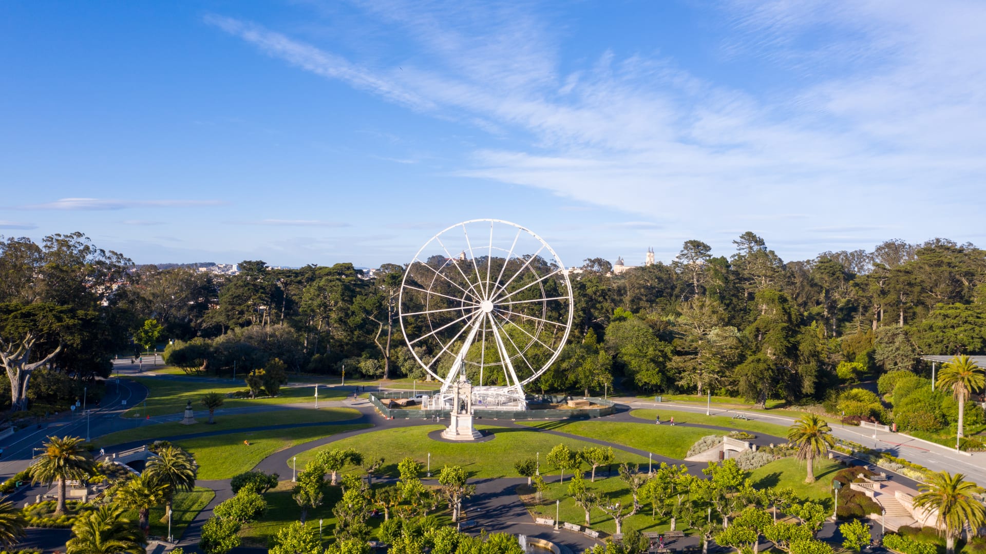 aerial-photography-golden-gate-park