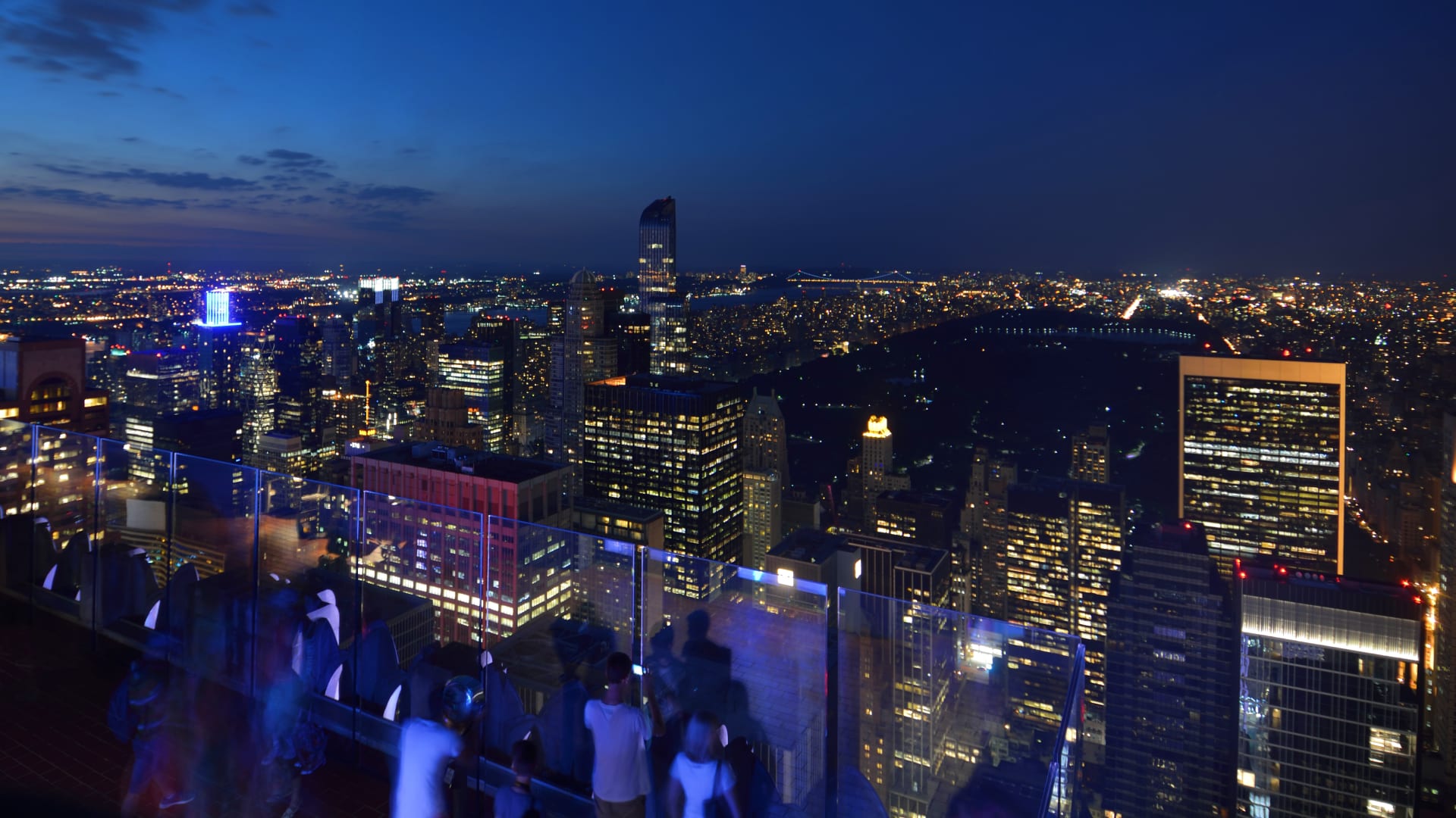 aerial-view-top-rock-observatory-night