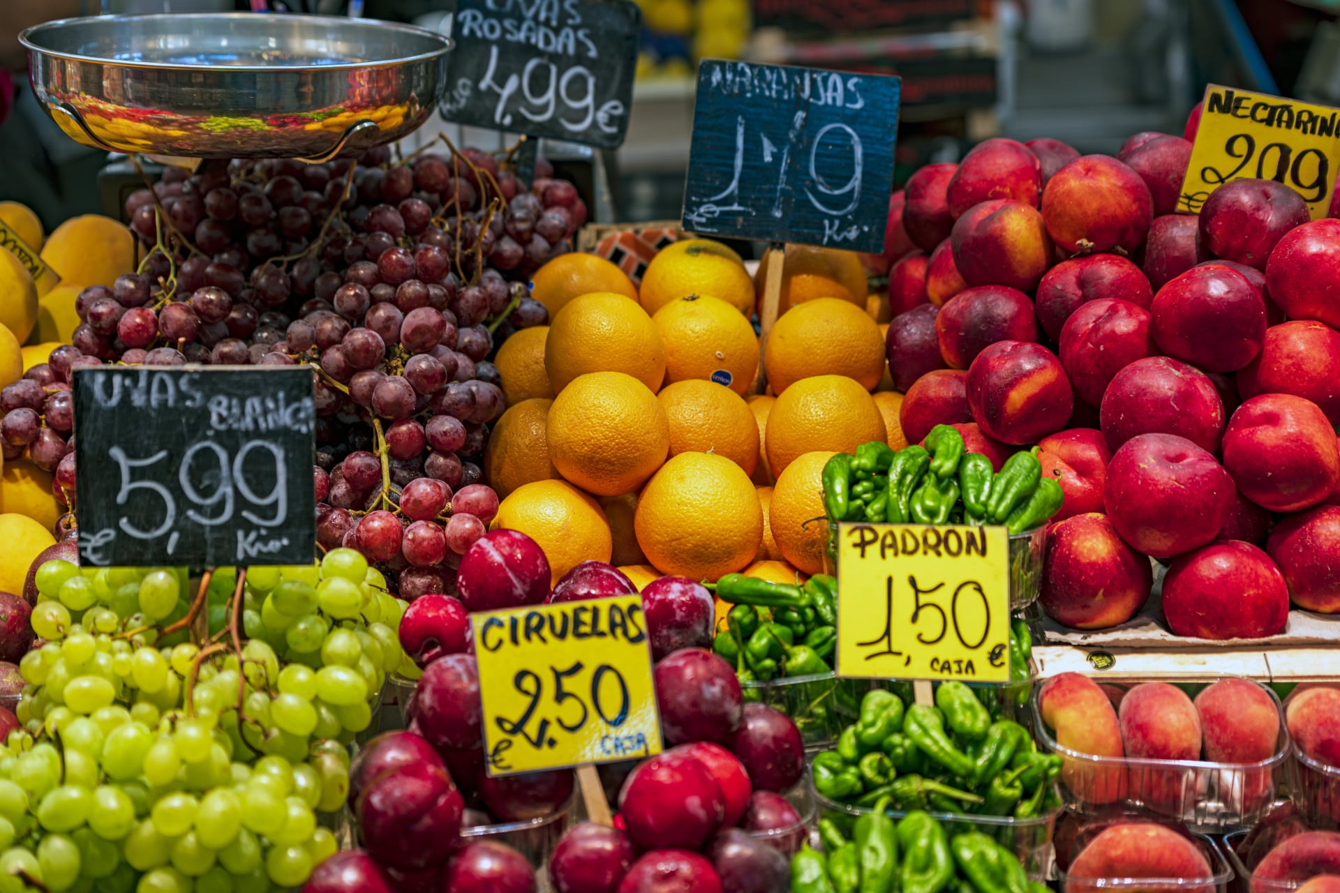 Vibrant Boqueria Market 