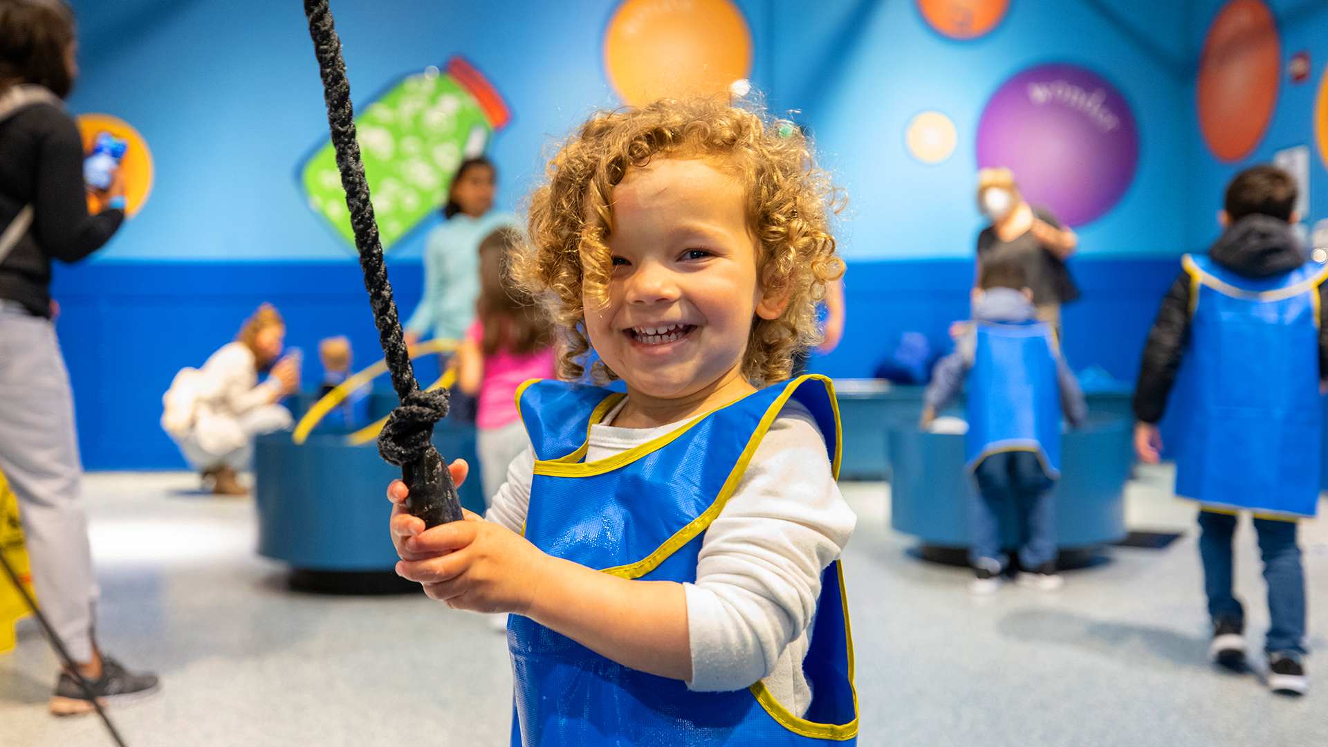 Child Smiling at Boston Children's Museum