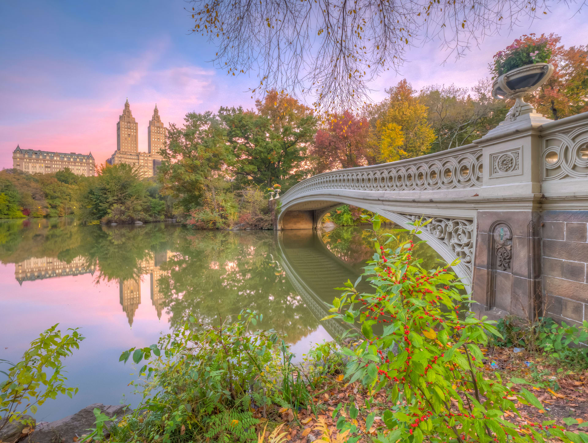 Bow Bridge in Central Park