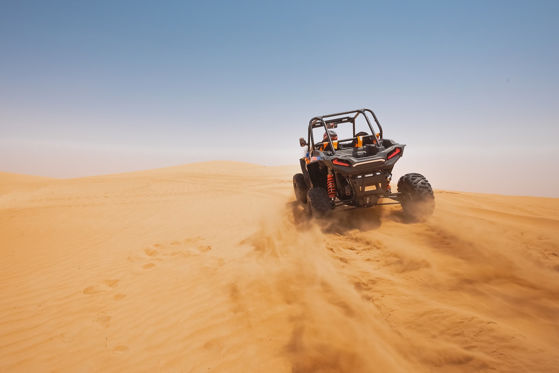 Balade à sensations fortes en buggy dans le désert de Dubaï