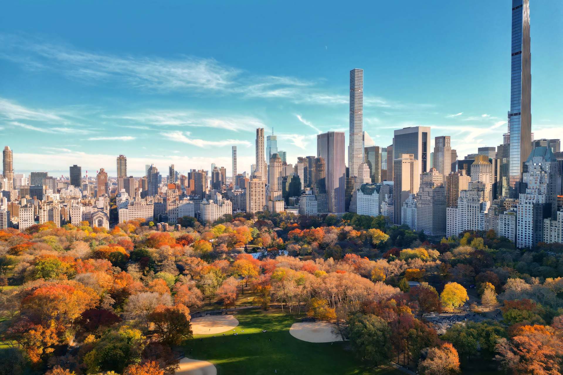 Central Park in Fall