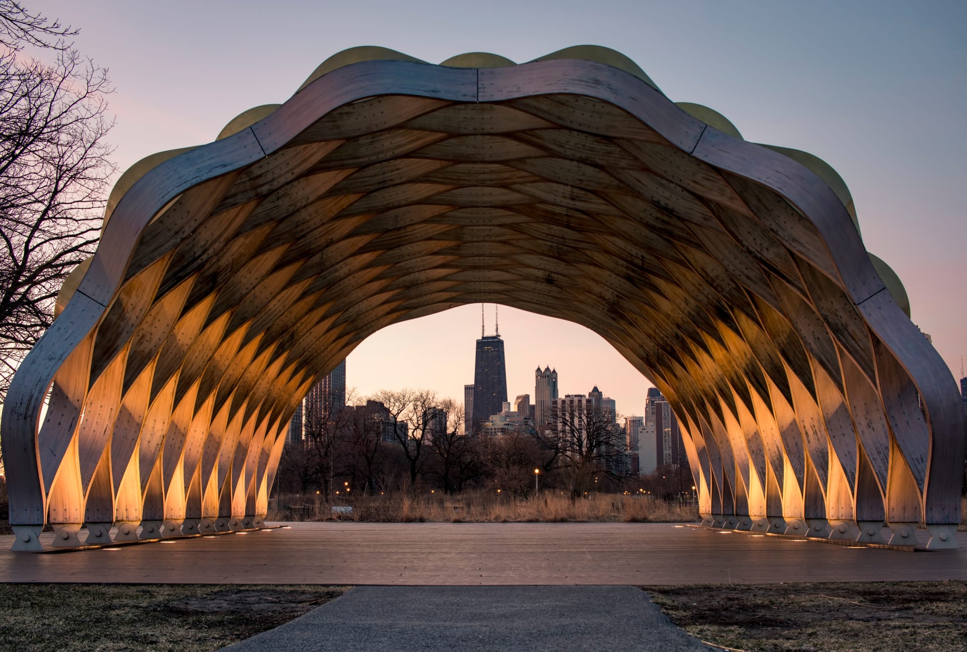 chicago-skyline-lincoln-park