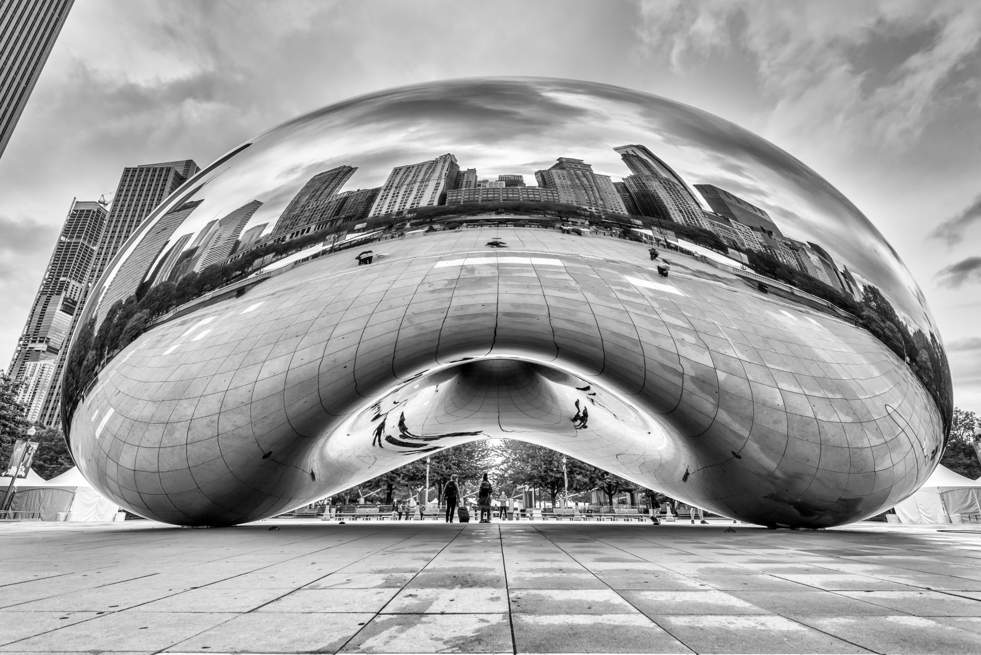 cloud-gate-bean-black-white