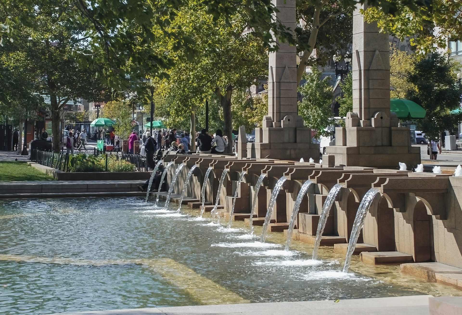 Copley Square Fountains