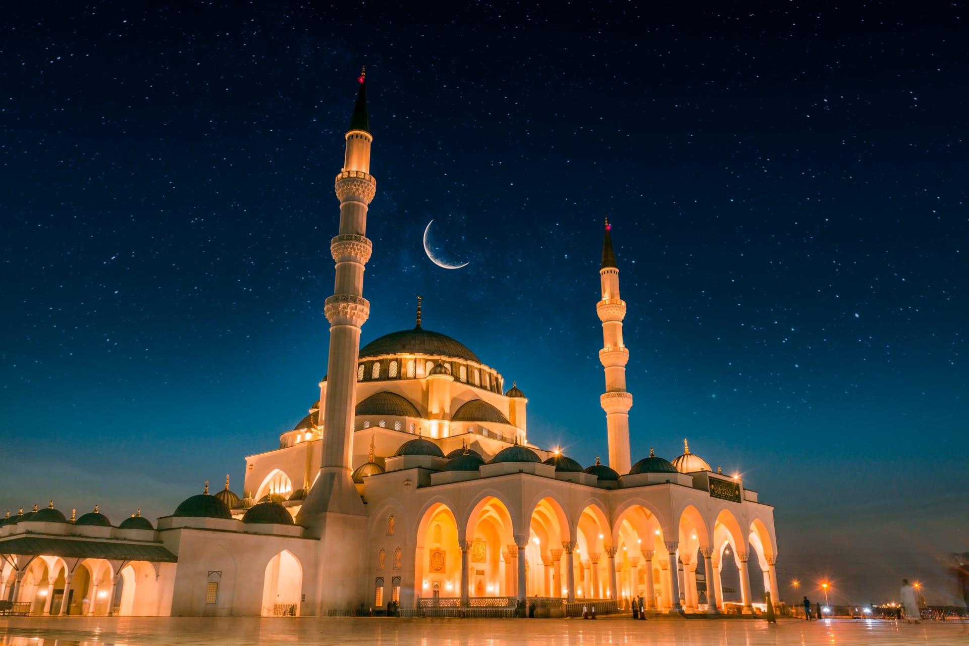 Sharjah Grand Mosque, near Dubai