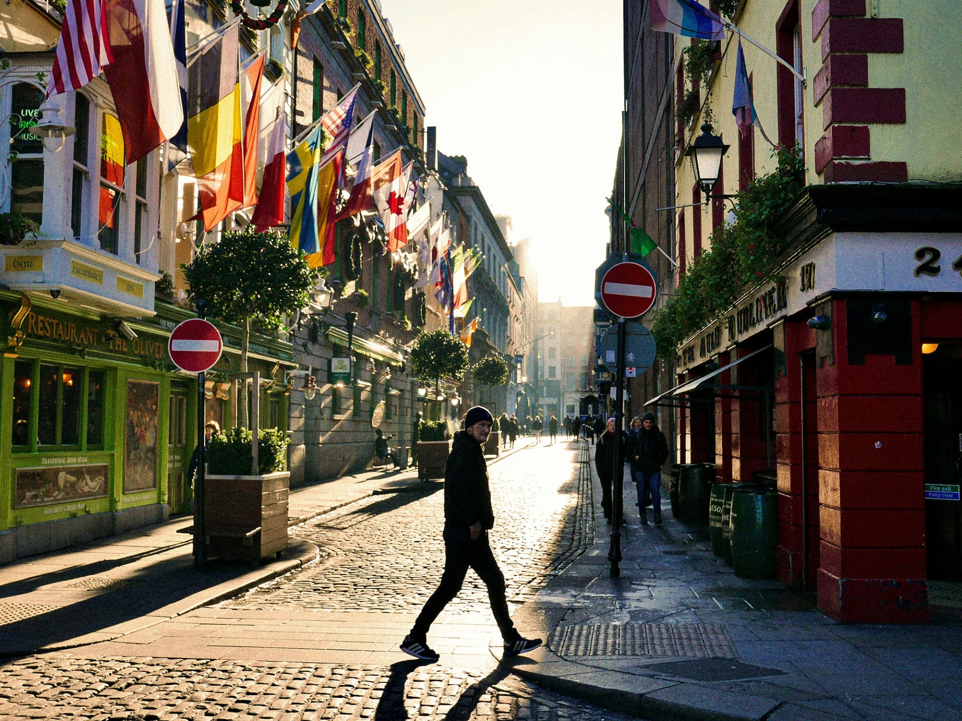 Zu Fuß durch Dublin