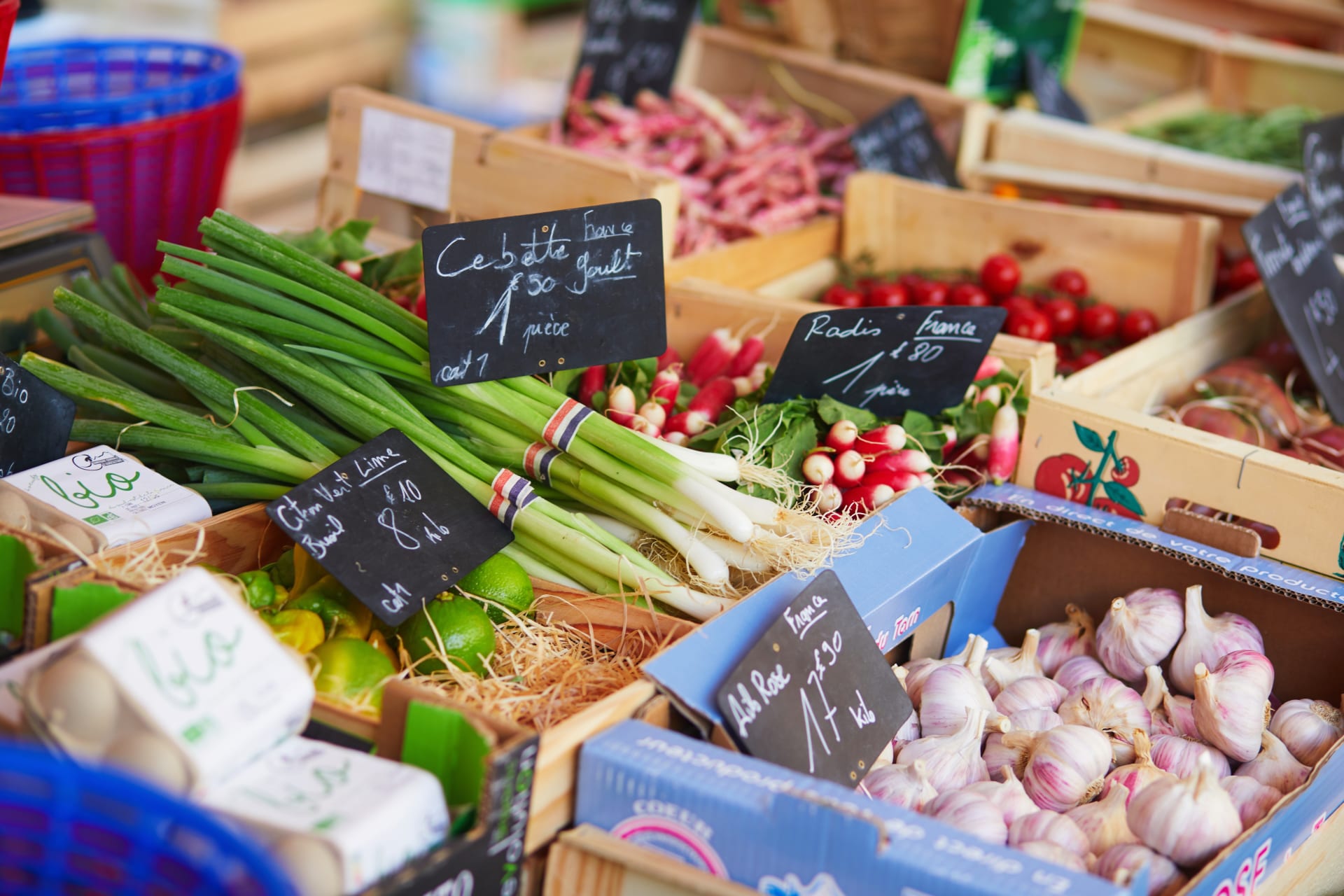 Vegetables at Food Market