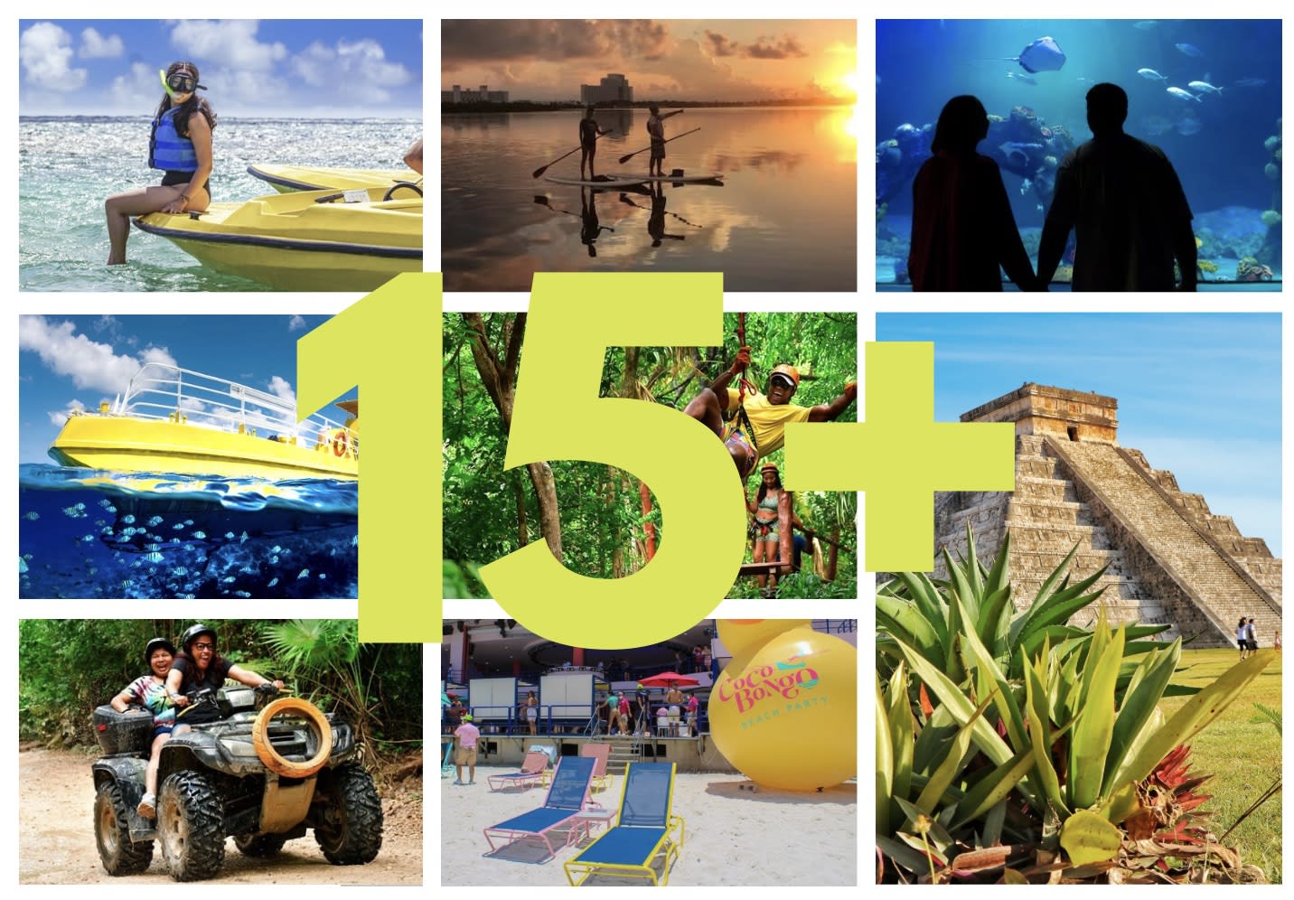 Atrações de Cancun