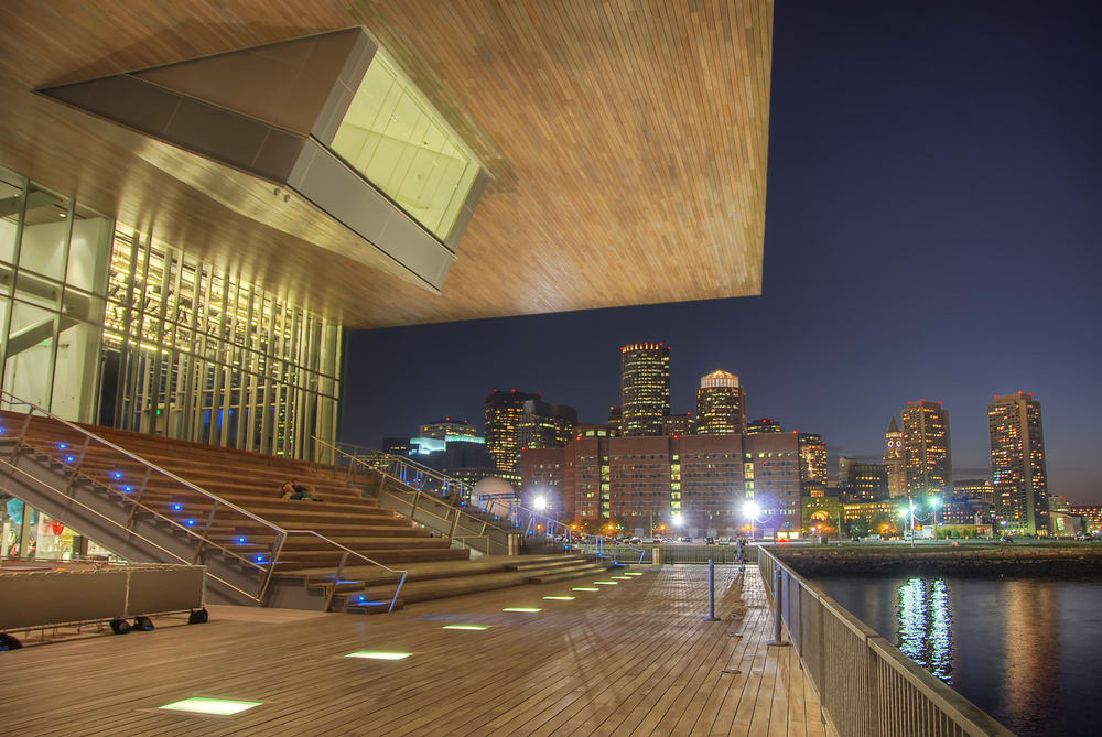 Boston's striking Institute of Contemporary Art