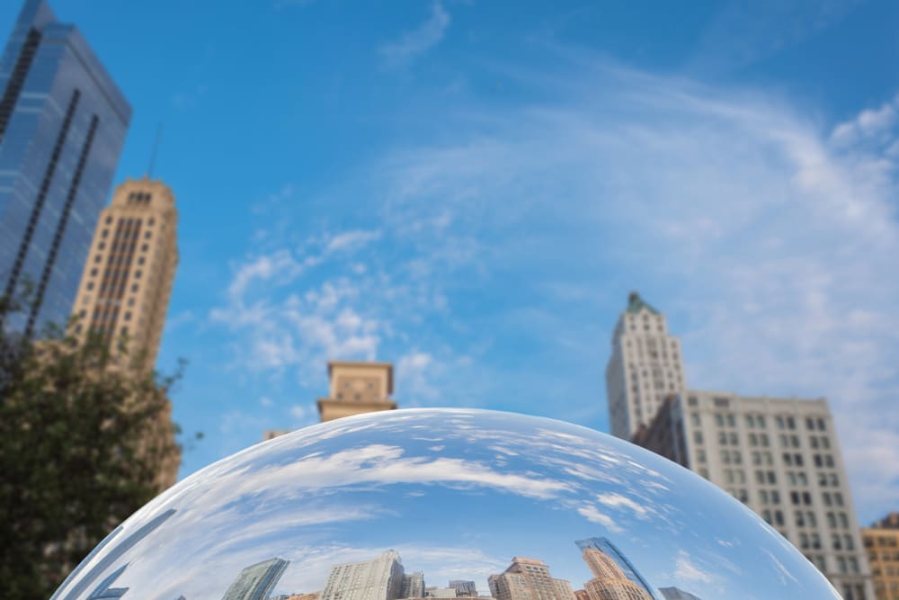 Anish Kapoor's Cloud Gate aka 'The Bean'