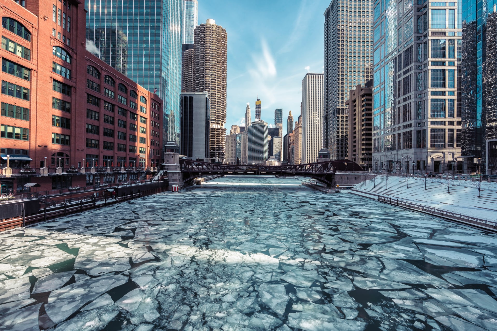 chicago in the winter