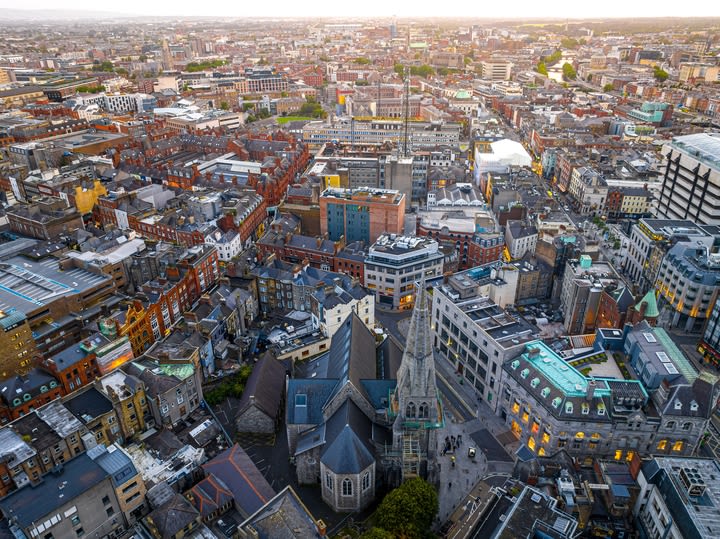 St. Andrew's y Suffolk Street, Dublín. Cosas que ver en Dublín en 5 días.