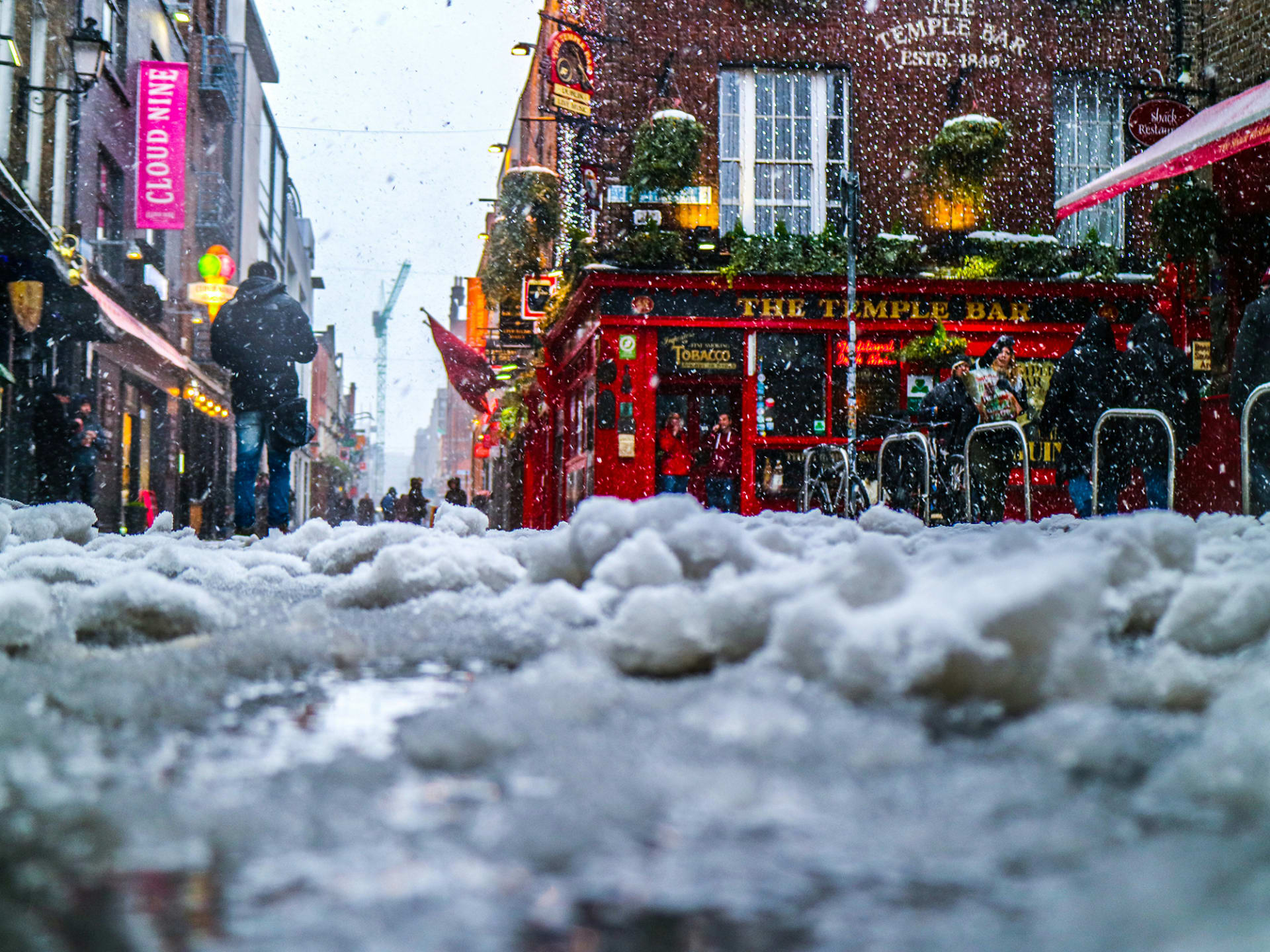 Temple Bar im Winter