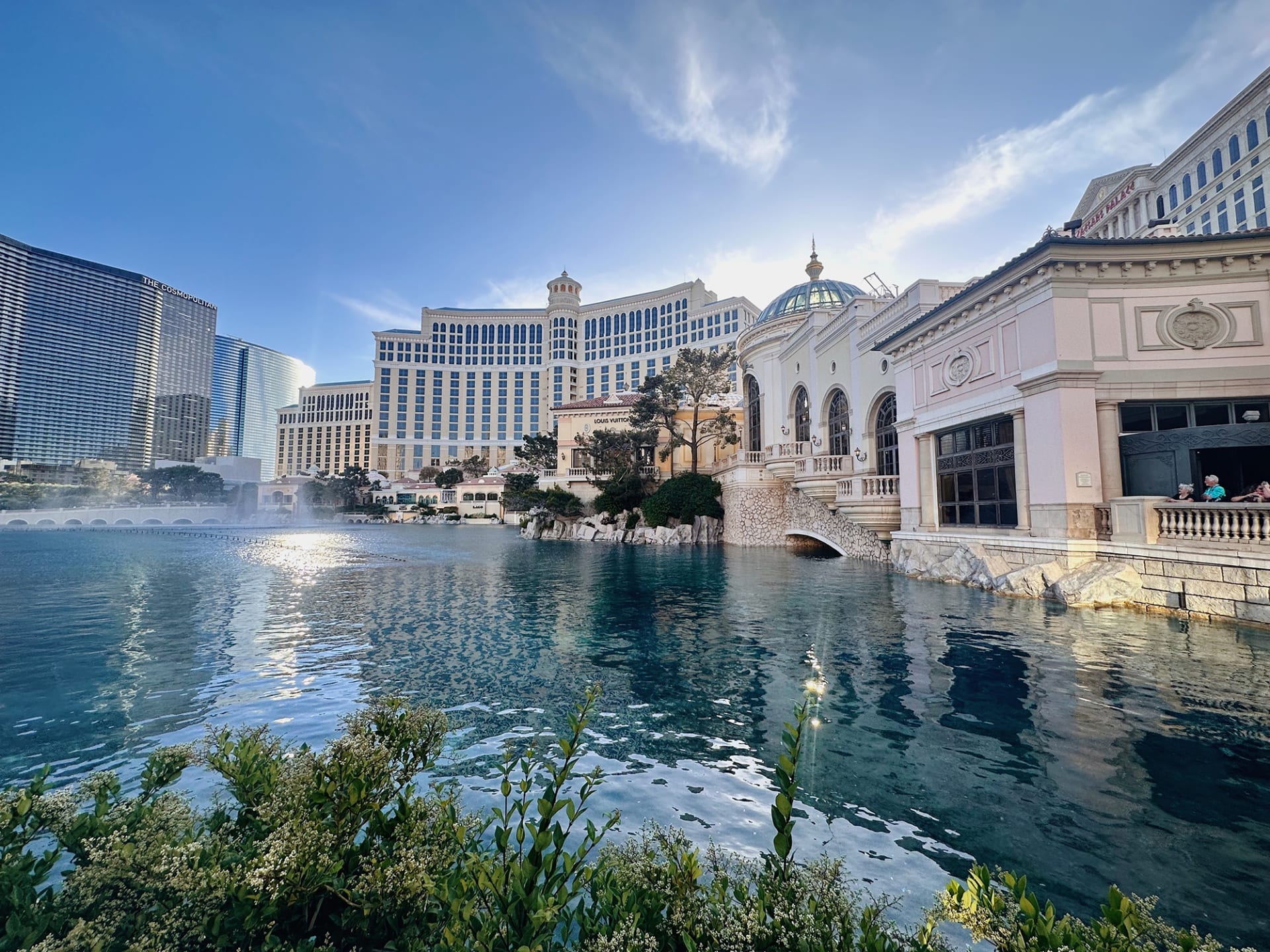Bellagiobrunnen vor dem Bellagio Hotel Casino