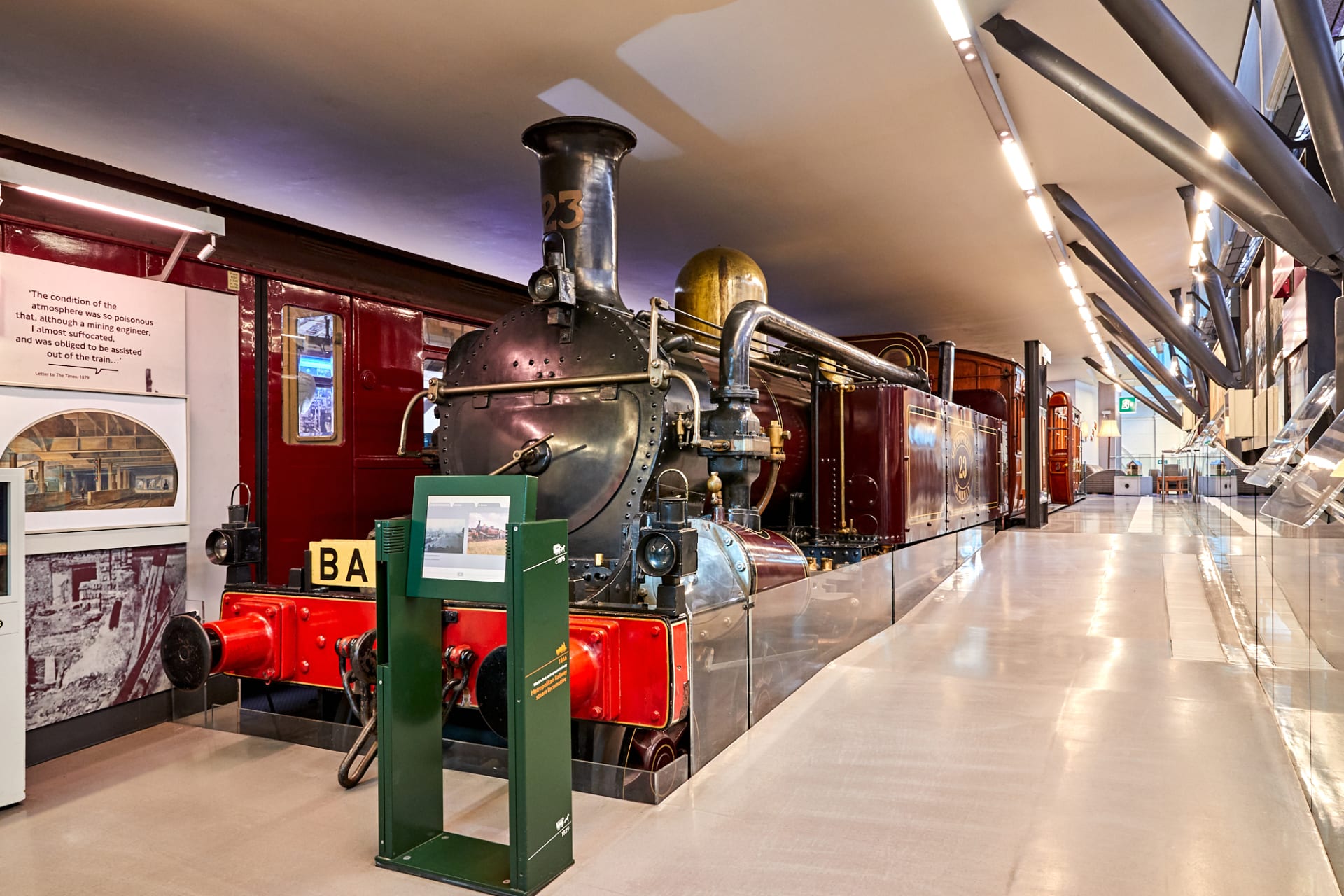 original underground steam engine