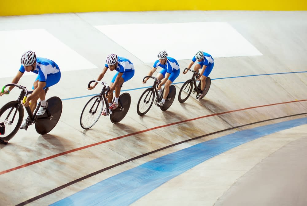 Coureurs de vélodrome