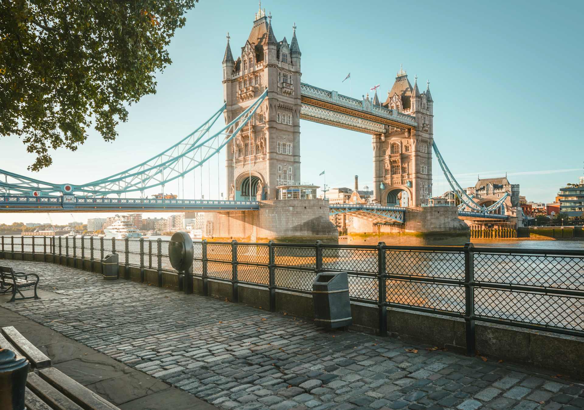 views of tower bridge in london