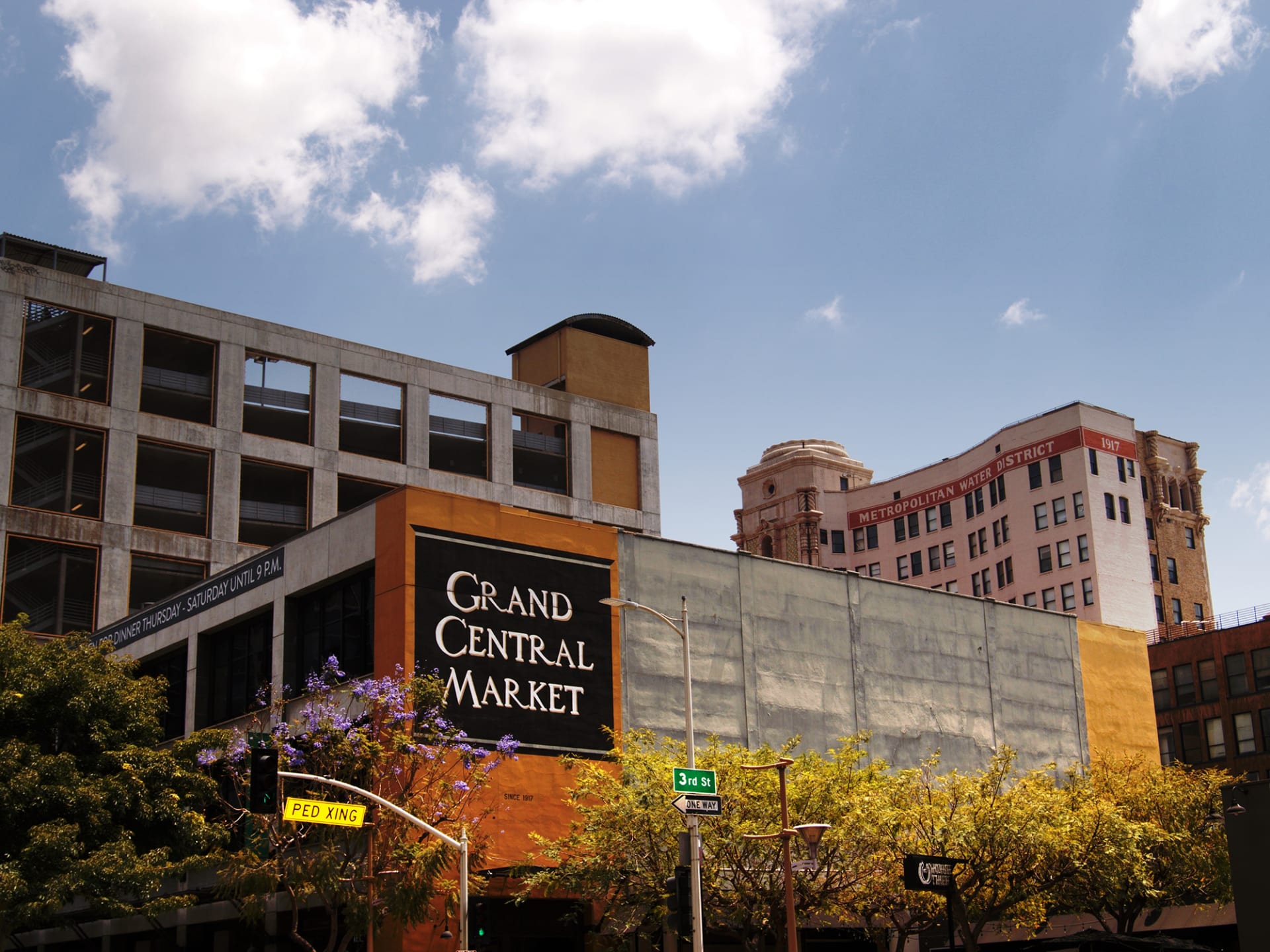 Grand Central Market in Los Angeles Downtown
