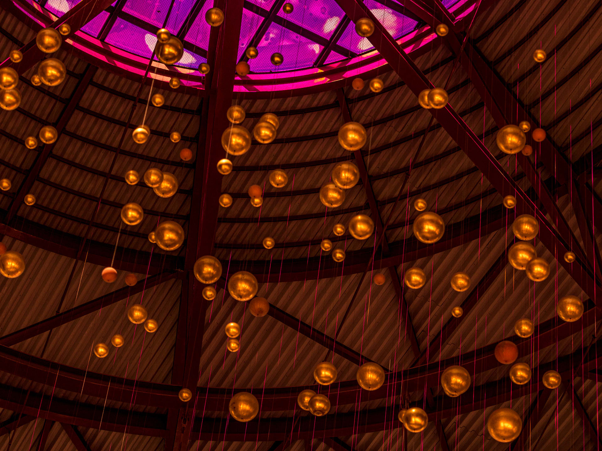 Kunstinstallation im California Science Center