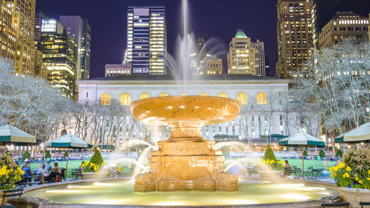 Pique-nique à Bryant Park