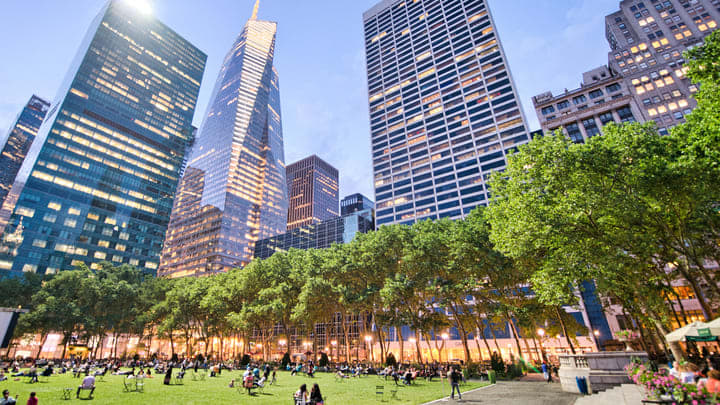 Der Bryant Park in New York