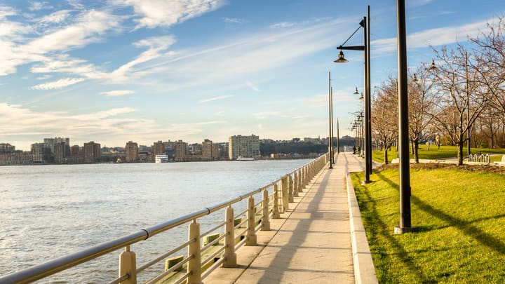 Der Riverside Park in New York