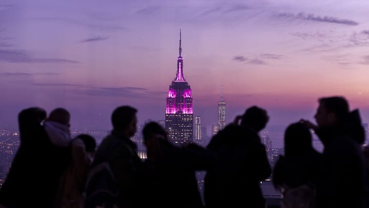 Blick vom Top of the Rock