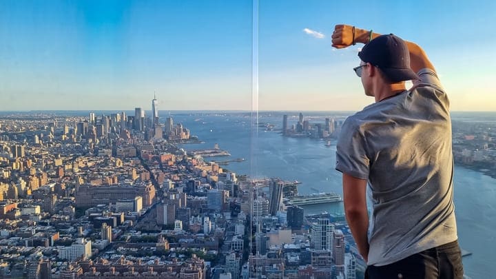 Piattaforma d'osservazione Edge a New York