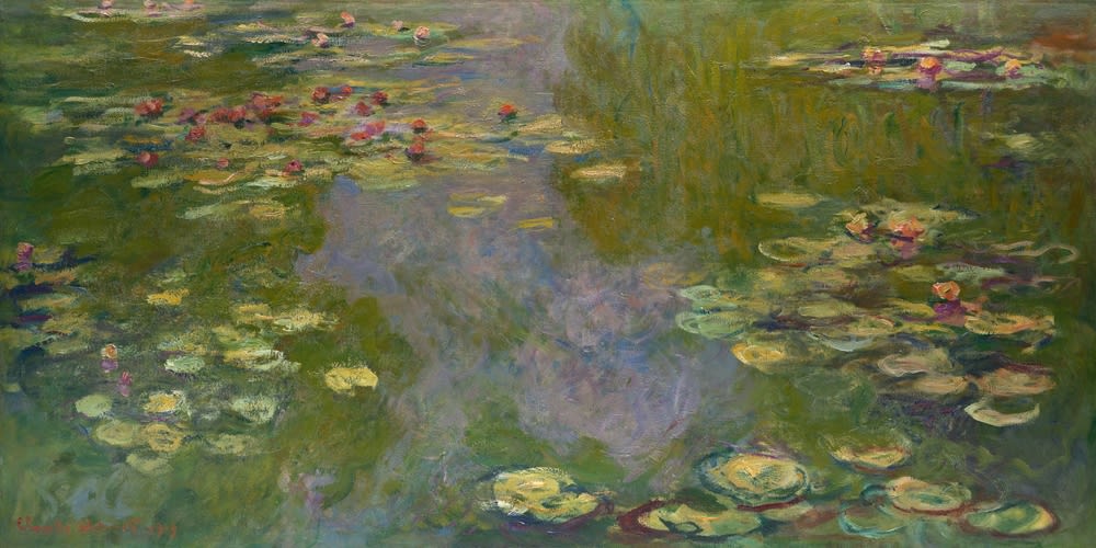 An example from Monet's Water-Lilies series