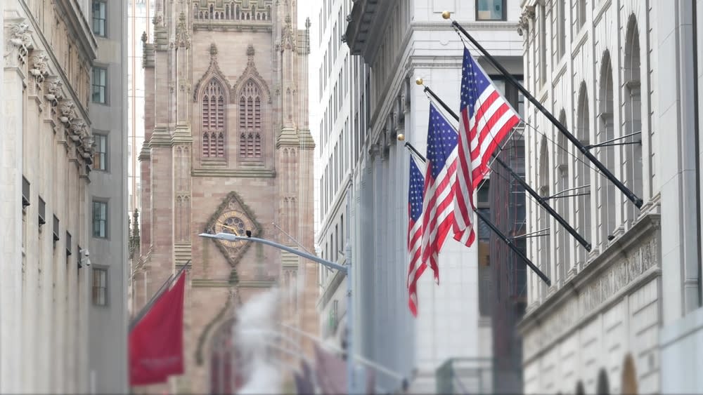 Trinity Church in der Wall Street, NYC