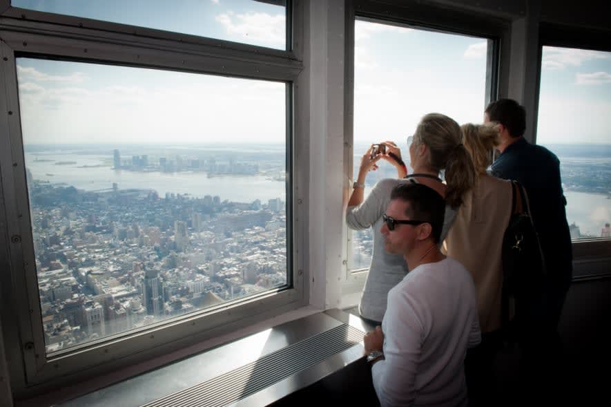 Observation platform at the Empire State Building