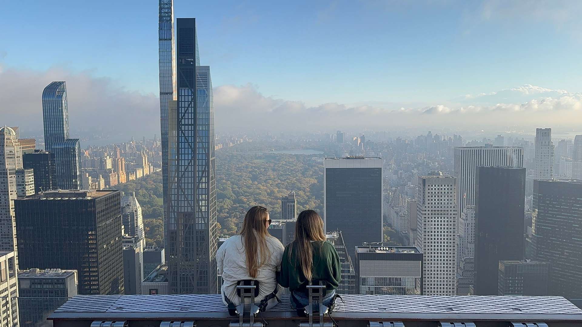The Beam at Top of the Rock