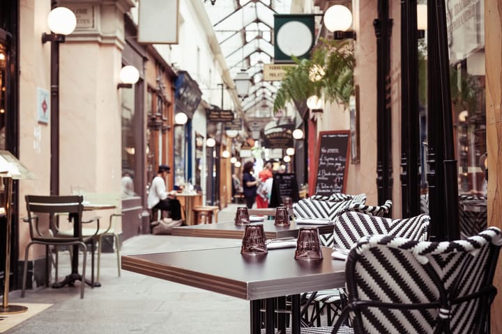 Covered passage in Paris