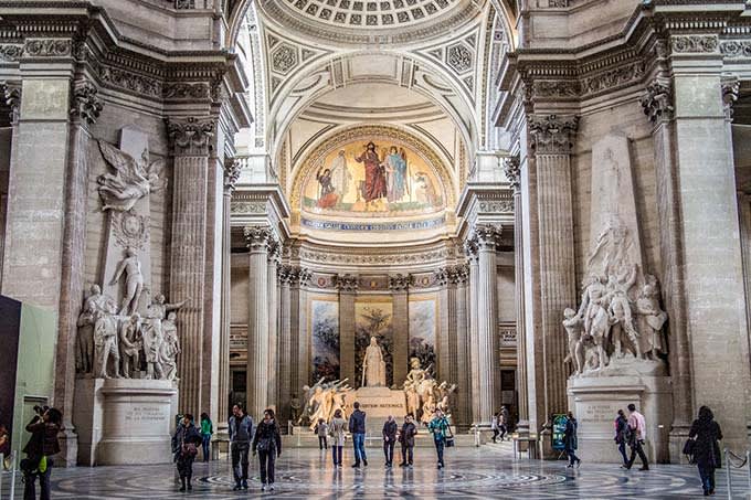 Der ehemalige römische Tempel Pantheon