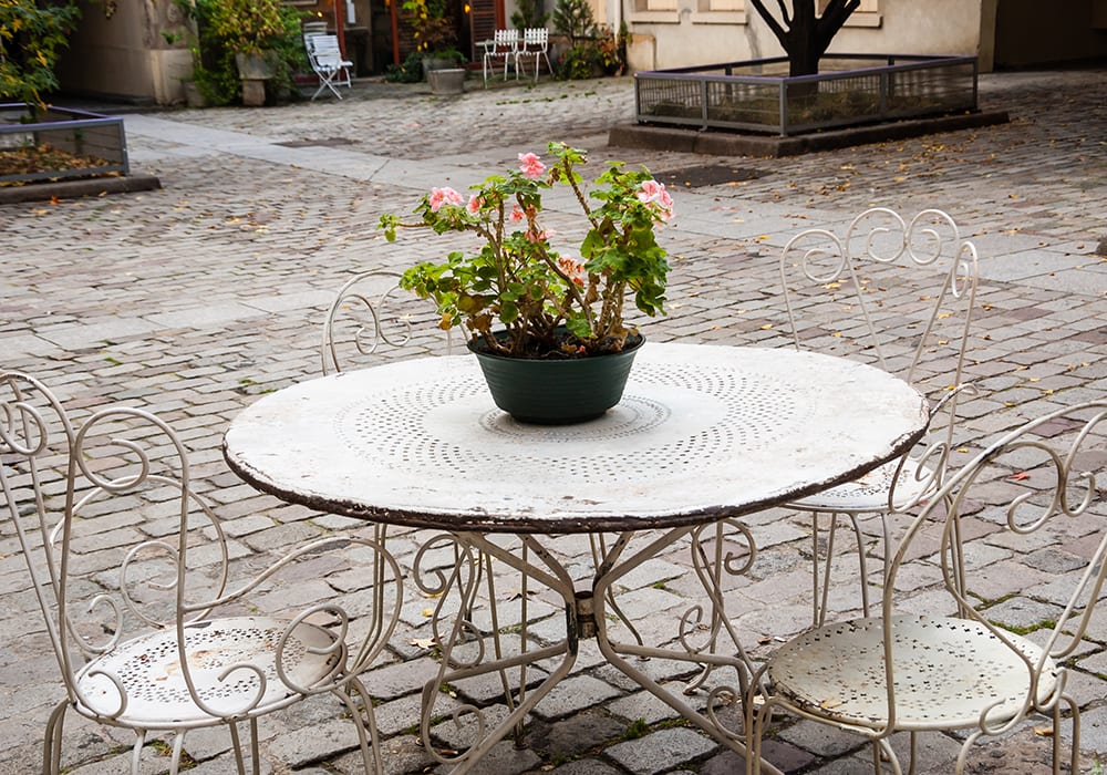 Innenhof im Marais