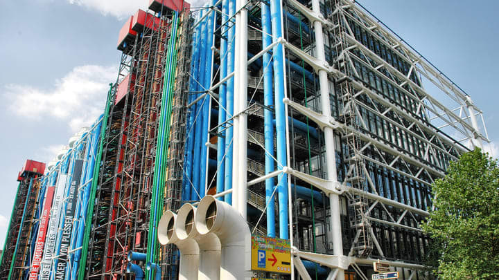 Centro Pompidou, París. Cosas que hacer en 7 días en París.