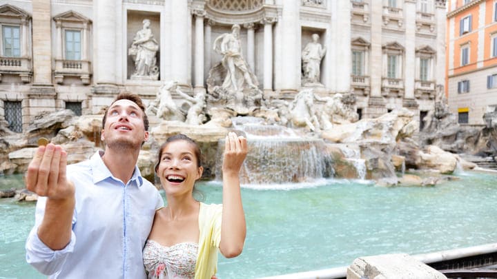 La fontaine de Trevi