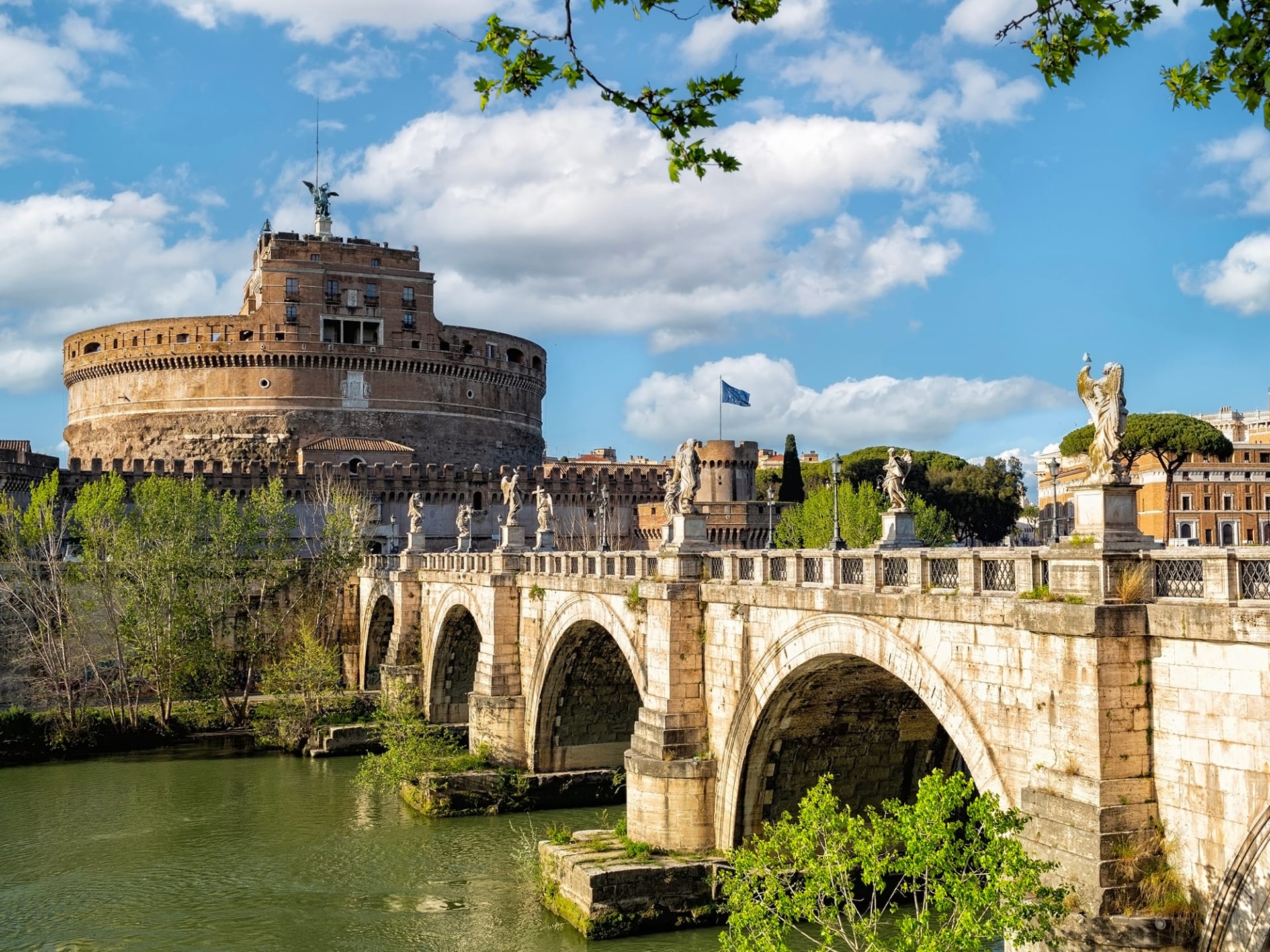 Das Castel Sant'Angelo in Rom
