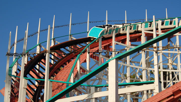 Le Giant Dipper à Belmont Park