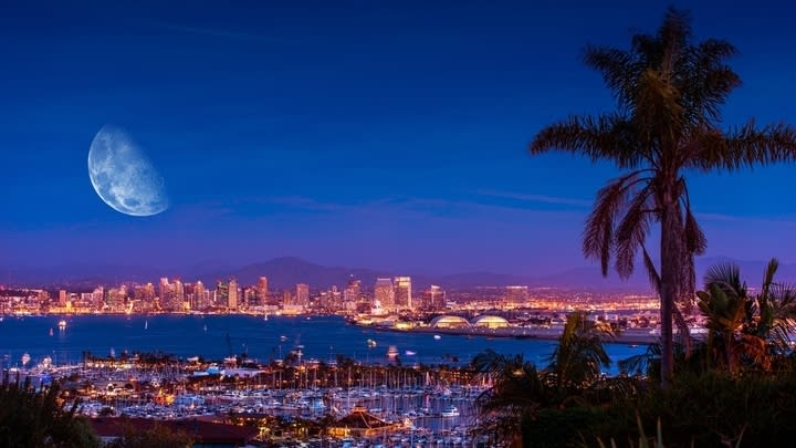 Nachts in San Diego